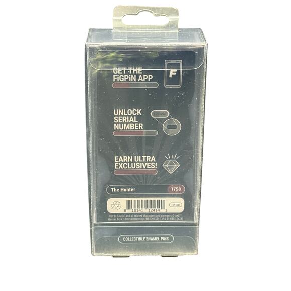 NEW Figpin Beetlejuice The Hunter #1758 AMC Theaters Exclusive Locked - Picture 2 of 4